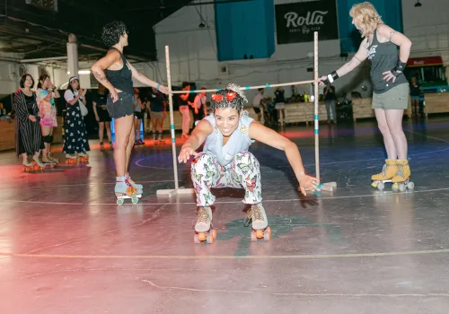 Roller skating event 